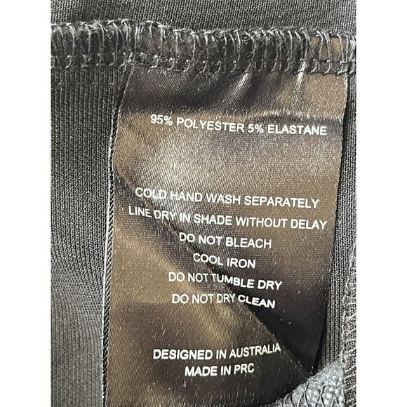 Nana Judy Nasty Gal Women's Black Isabella Cutaway Romper Size 8 $155 - Picture 4 of 16